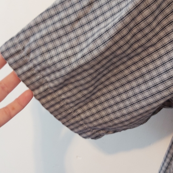 COLUMBIA | Men's Button Down Shirt Grey Black Size Large - Picture 5 of 8